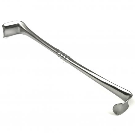 Дзеркало (гачок) жолобкувате по Richardson-Eastman, двохсторонній, № 1. Довжина 26 см